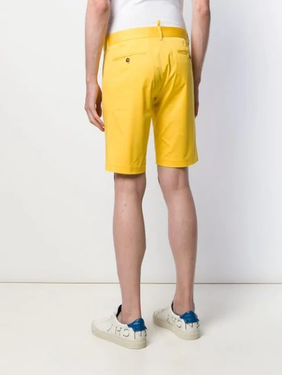 Shop Dolce & Gabbana Chino Shorts - Yellow