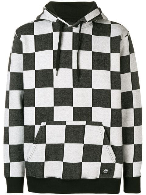 black and white square vans