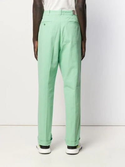 Shop Levi's Regular Chino Trousers In Green