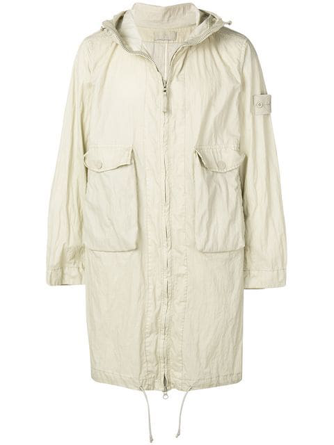 stone island technical parka
