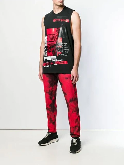 Shop Dsquared2 Skinny Trousers In 969 Red