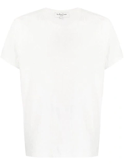 Shop Ymc You Must Create Classic Short-sleeve T-shirt In White