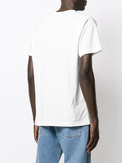 Shop Ymc You Must Create Classic Short-sleeve T-shirt In White