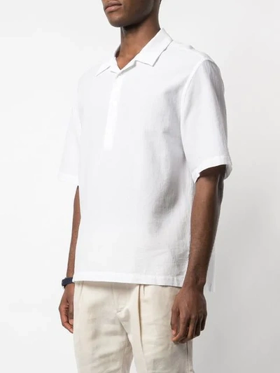 Shop Barena Venezia Barena Short-sleeved Shirt - White