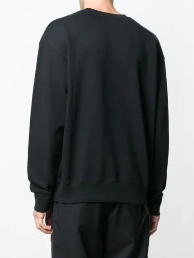 Shop Mcq By Alexander Mcqueen Logo Patch Sweatshirt In Black