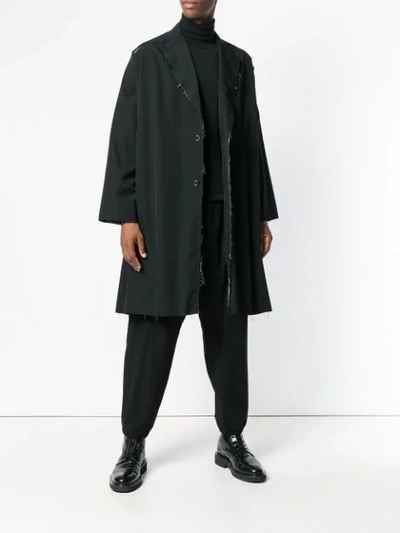 Shop Yohji Yamamoto Drop In Black