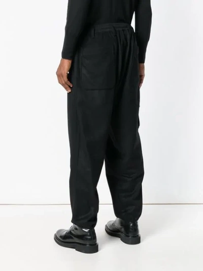 Shop Yohji Yamamoto Drop In Black