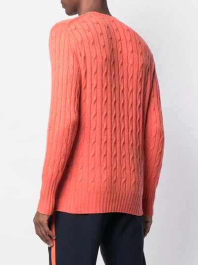 Shop N•peal The Thames Jumper In Orange