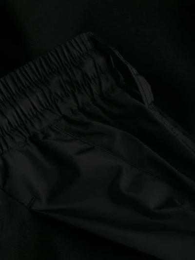Shop Y-3 Wide-leg Track Pants In Black