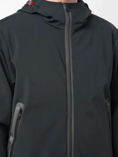 Shop Moncler Hooded Lightweight Jacket In Black