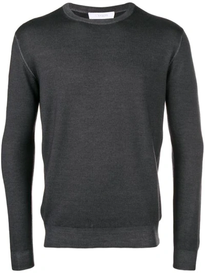 Shop Cruciani Round Neck Jumper In Grey