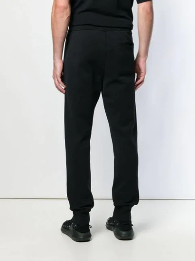 Shop Dsquared2 Slim Fit Track Pants In Black