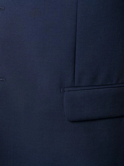 Shop Prada Two Piece Formal Suit In Blue
