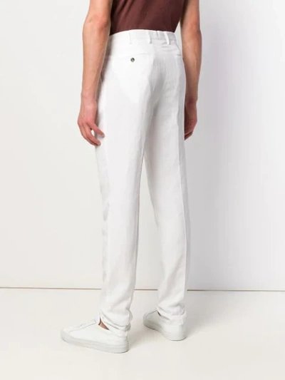 Shop Pt01 Tapered Chinos In White