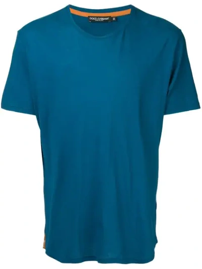 Shop Dolce & Gabbana Classic Short-sleeve T-shirt In Blue