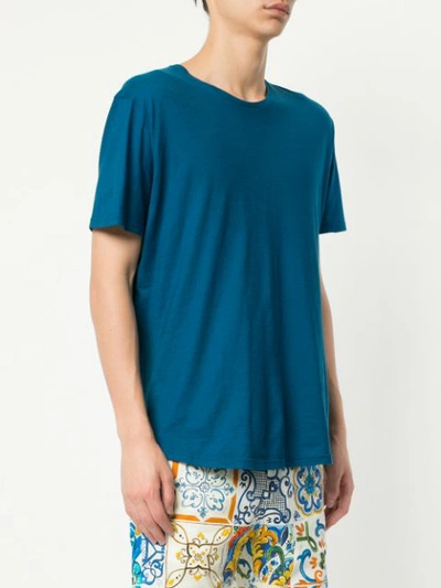 Shop Dolce & Gabbana Classic Short-sleeve T-shirt In Blue