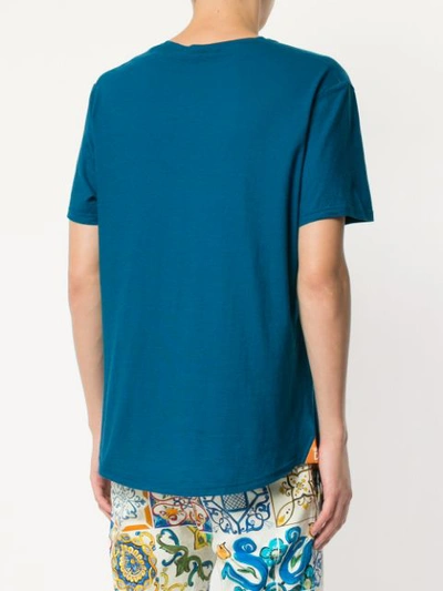 Shop Dolce & Gabbana Classic Short-sleeve T-shirt In Blue