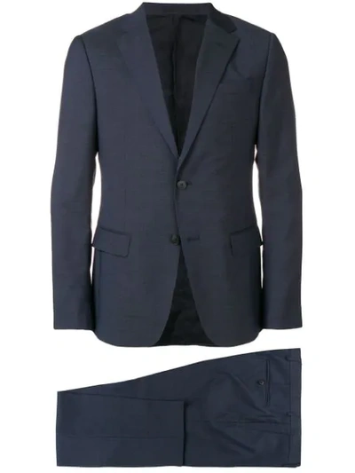 Shop Z Zegna Slim Fit Two In Blue