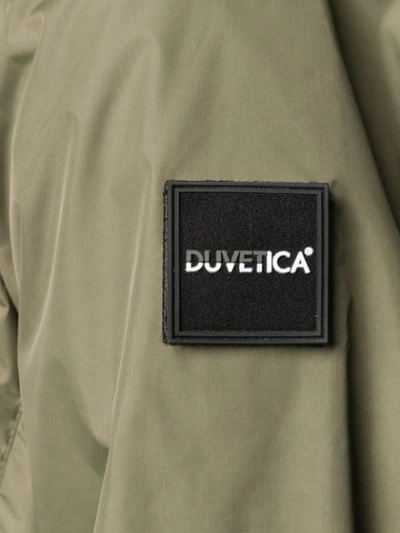 Shop Duvetica Hooded Jacket In Green