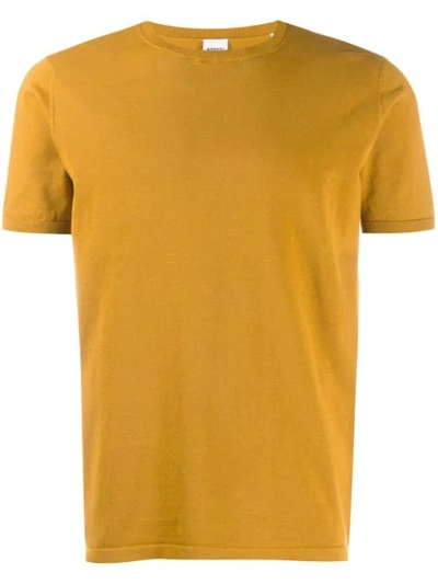 ASPESI 经典合身T恤 - 黄色