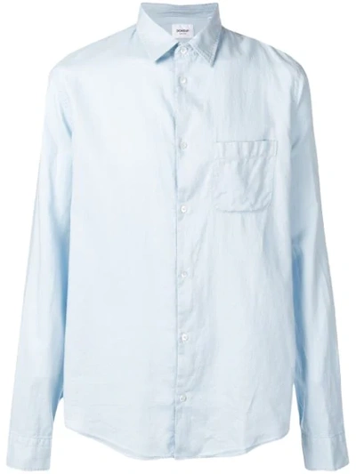 Shop Dondup Plain Formal Shirt - Blue