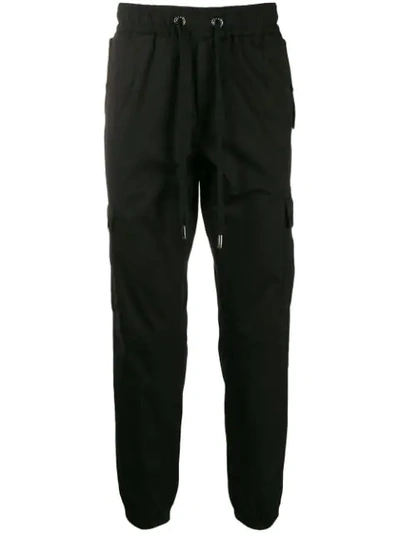 Shop Dolce & Gabbana Side Panel Track Trousers - Black