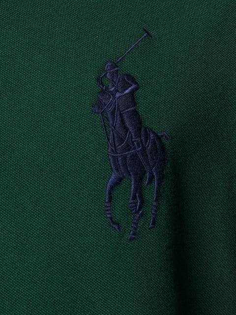 Polo Ralph Lauren Poloshirt Mit Logo-stickerei In Green | ModeSens
