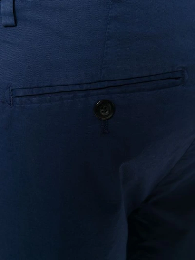 Shop Dondup Classic Chino Shorts In Blue