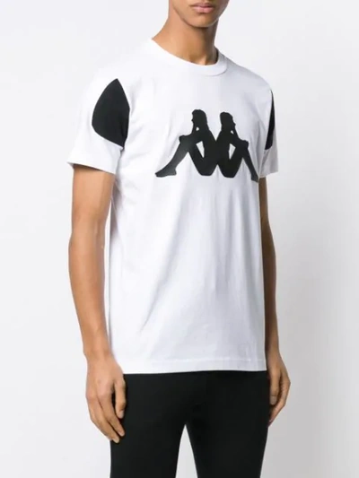 Shop Kappa Logo Printed T-shirt In White