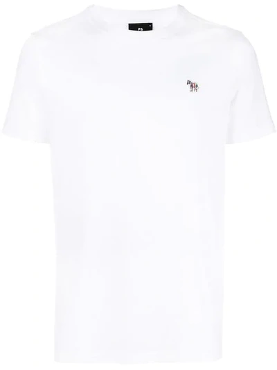 Shop Ps By Paul Smith Plain T-shirt In White