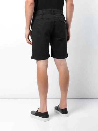 Shop Save Khaki United Bermuda Shorts In Black