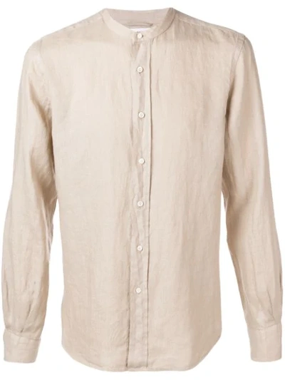 Shop Aspesi Relaxed Fit Shirt In Neutrals