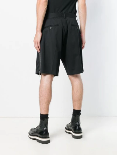 Shop Dsquared2 Tailored Shorts In Black