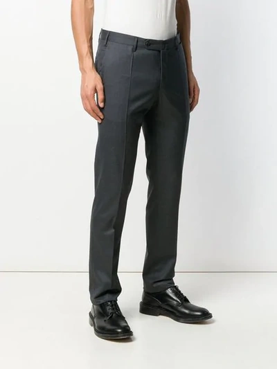 Incotex Slim Tailored Trousers In Grey