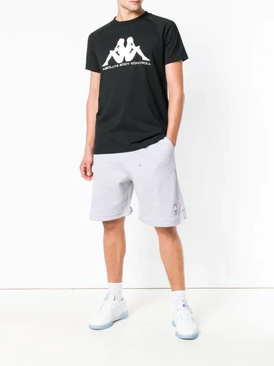 ModeSens Black Logo-print | In Kappa T-shirt Mit