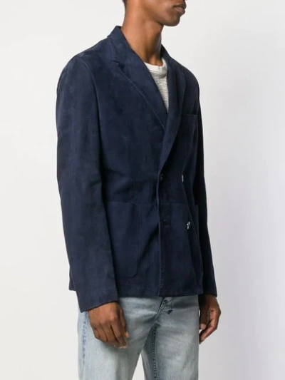 Shop Ajmone Suit Jacket In Blue