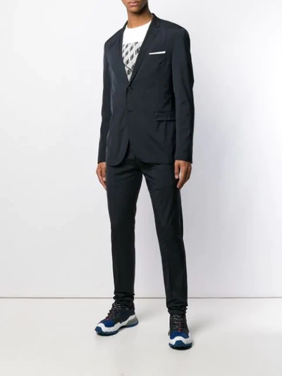 Shop Neil Barrett Two-piece Suit - Black