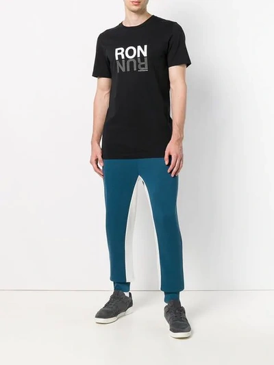 Shop Ron Dorff Jogginghose In Colour-block-optik In Blue