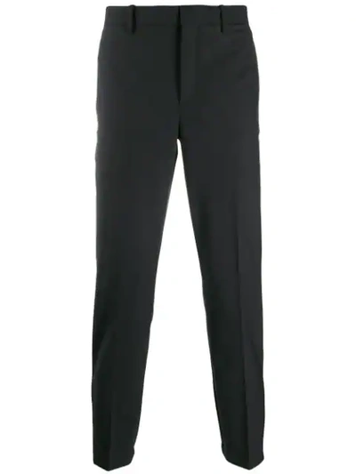 Shop Neil Barrett Skinny Trousers In Black
