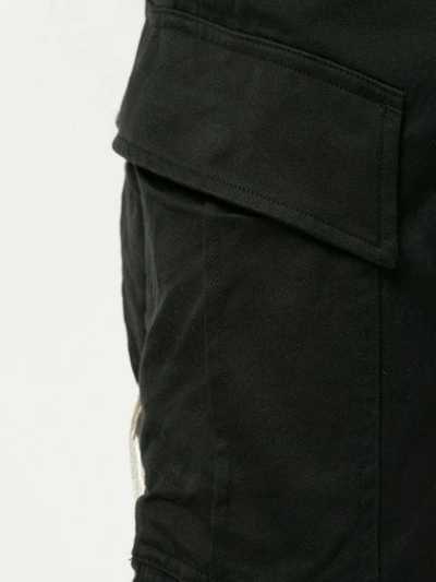 Shop Mastermind Japan Skull Cargo Trousers In Black