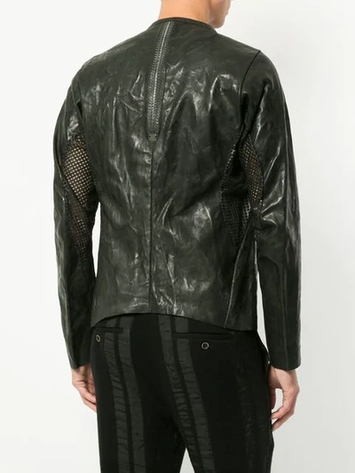 Shop Isaac Sellam Experience Sculptural Seamless Jacket In Black