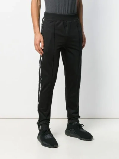 Shop Plein Sport Slim-fit Track Pants In Black