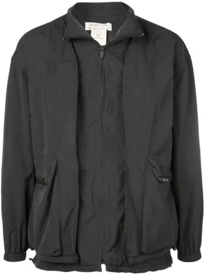 Shop Remi Relief Panelled Jacket In Black