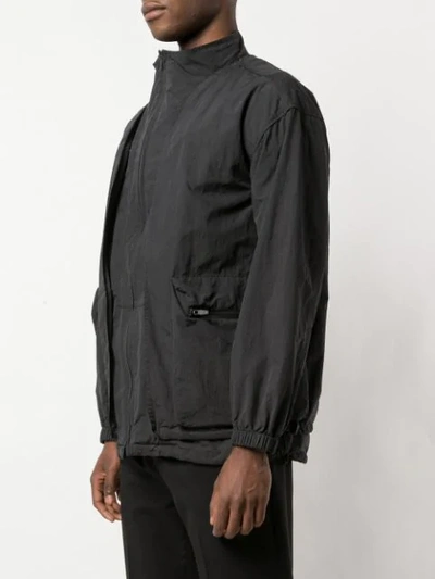 Shop Remi Relief Panelled Jacket In Black