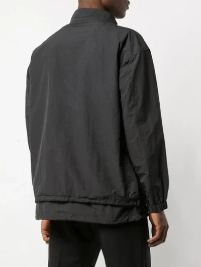 Shop Remi Relief Panelled Jacket In Black