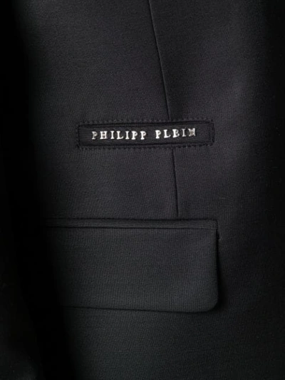 Shop Philipp Plein Statement Regular Fit Suit In Black