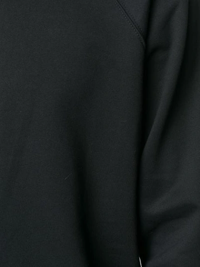 Shop Diesel Logo Hooded Sweatshirt In Black