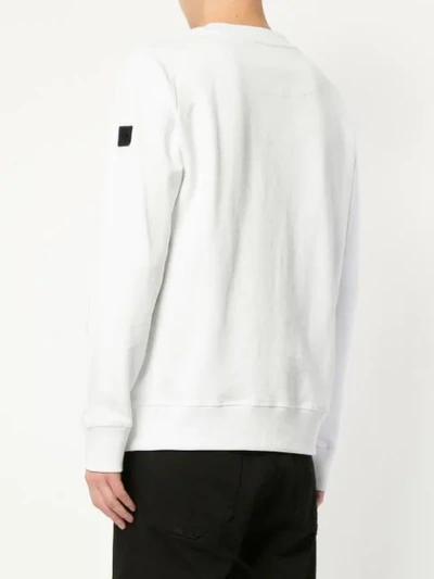 Shop Moose Knuckles Munster Sweatshirt - White