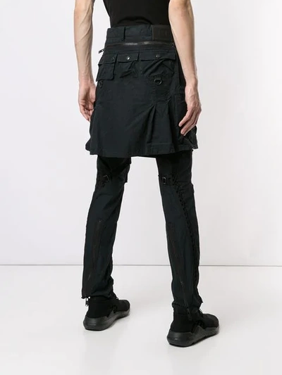 UNDERCOVER SKINNY TROUSERS - 黑色