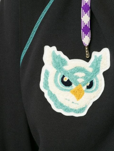 Shop A(lefrude)e Owl Hoodie In Black